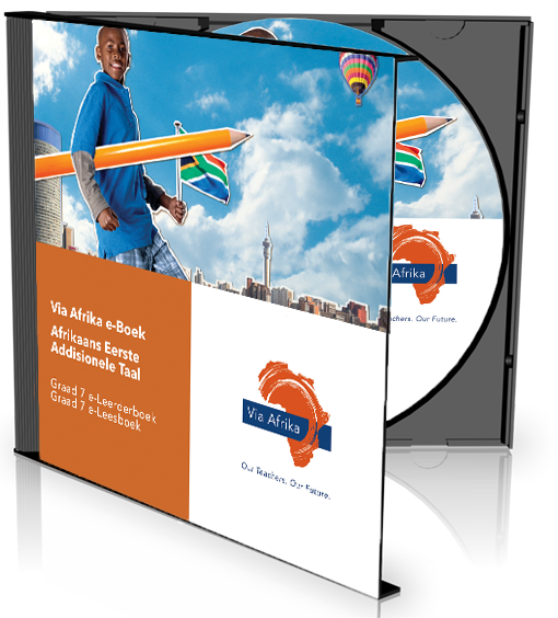e-Boek op CD vir rekenaars: Via Afrika Afrikaans Eerste Addisionele Taal Graad 7 Leerderboek
