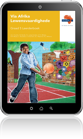 e-Boek ePub vir Android-tablette: Via Afrika Lewensvaardighede Graad 5 Leerderboek