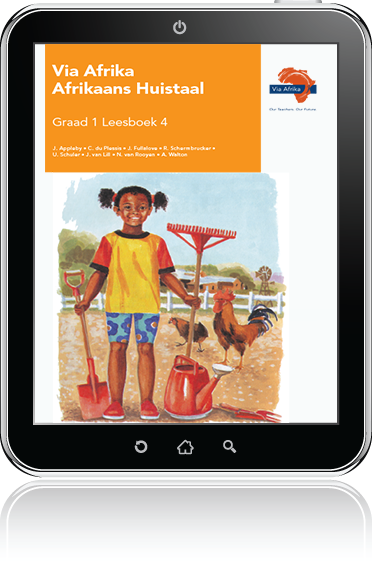e-Boek (e-PDF): Via Afrika Afrikaans Huistaal Graad 1 Leesboek 4